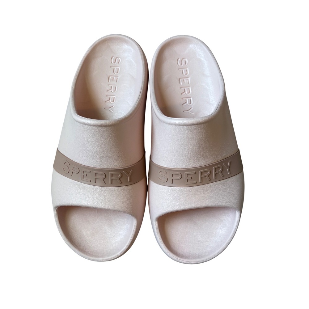 Sperry Windward Float Slide Sandals Pink Women 10M STS88516 Water Friendly NWT